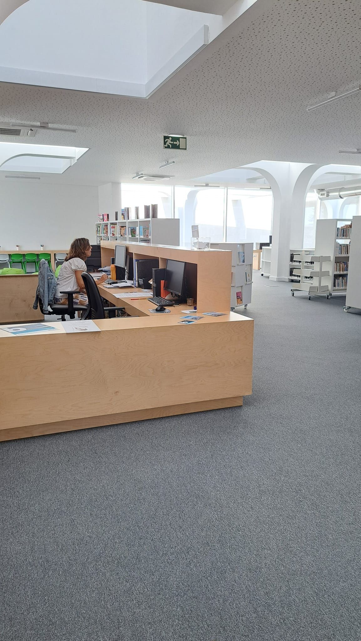 Biblioteca Municipal de Peniche, equipada pela Culturalis Borgeaud